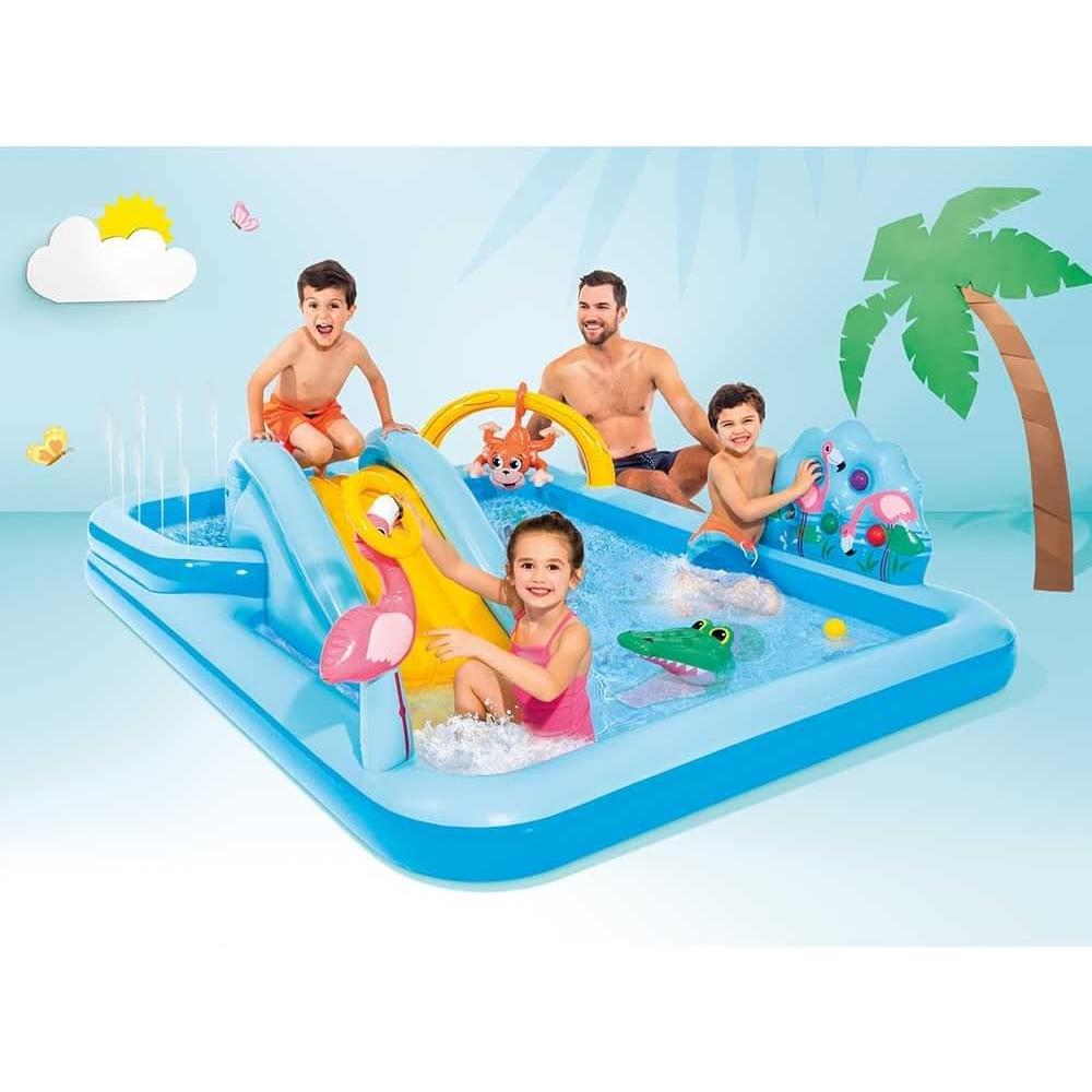 Intex 57161NP Jungle Avontuur Water Speelset, 244cm x 198cm x 71cm