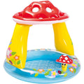 Intex 57114NP Paddelbad voor baby's in de vorm van een paddestoel, 102cm x 89cm