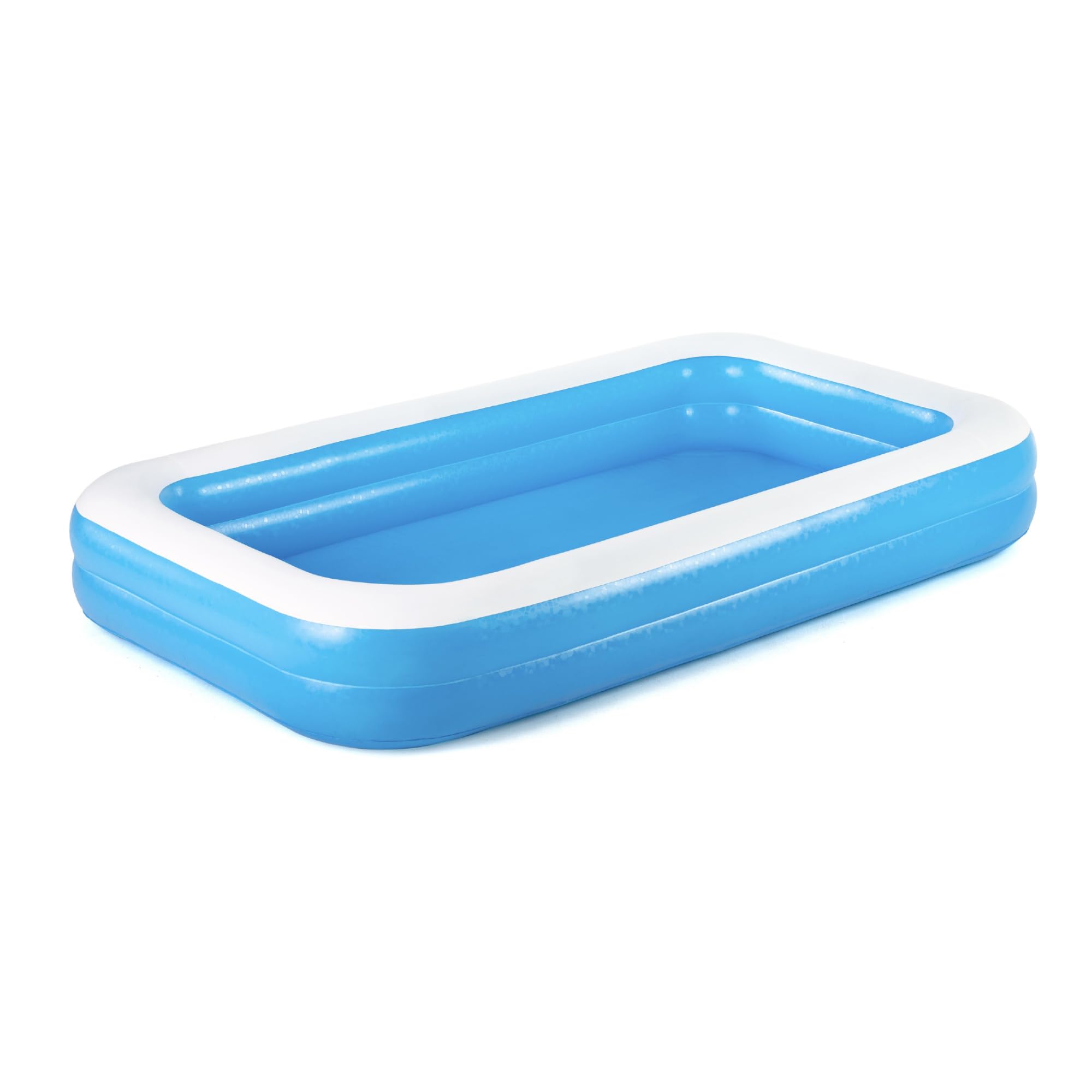 Bestway 54005 Opblaasbare transparante familiezwembad, 201 x 150 x 51 cm - groen