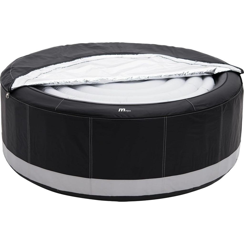 MSPA Whirlpool Camaro 204 x 204 x 70 cm - Opblaasbare hottub voor 6 personen met 138 massagestralers, PTC-verwarming, ontsmetting met ozon en Rhino-Tech 6-laags materiaal | Zelfopblaasbaar, digitaal