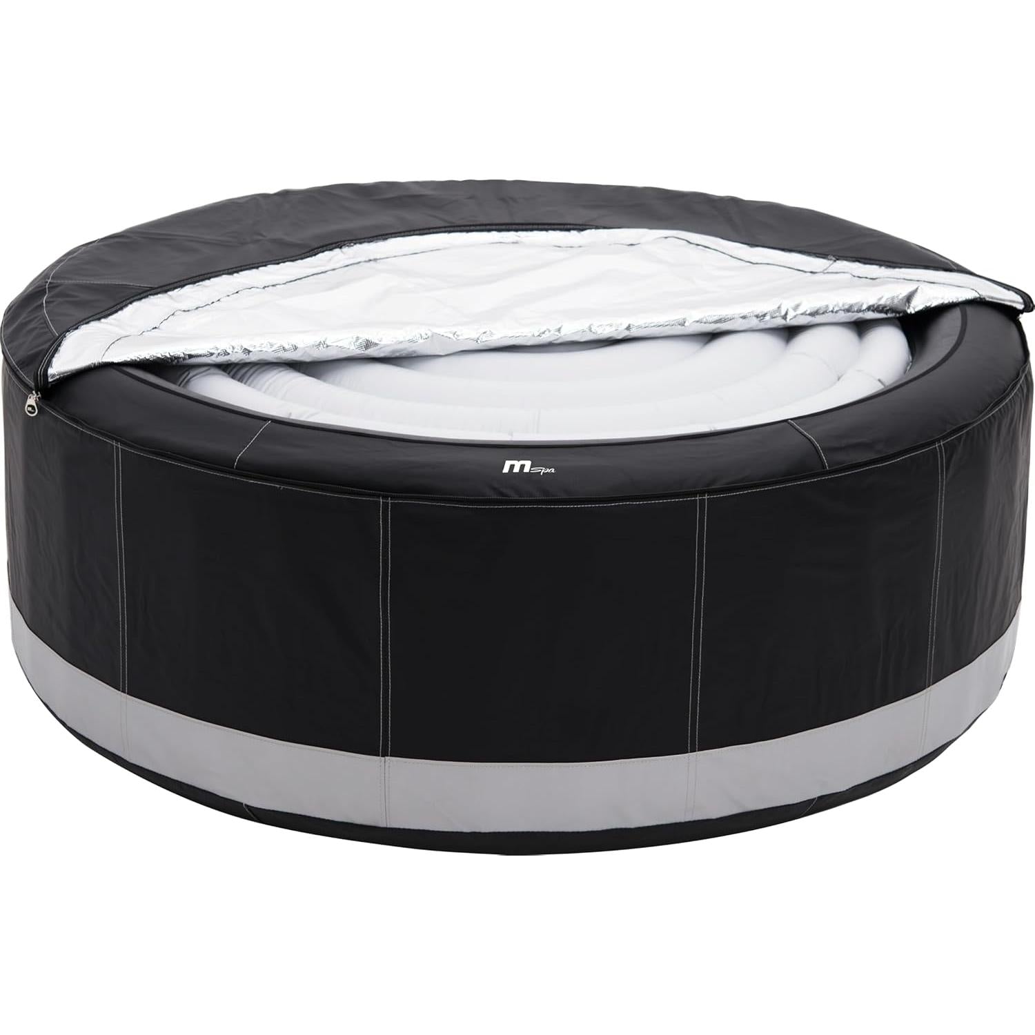 MSPA Whirlpool Camaro 204 x 204 x 70 cm - Opblaasbare hottub voor 6 personen met 138 massagestralers, PTC-verwarming, ontsmetting met ozon en Rhino-Tech 6-laags materiaal | Zelfopblaasbaar, digitaal