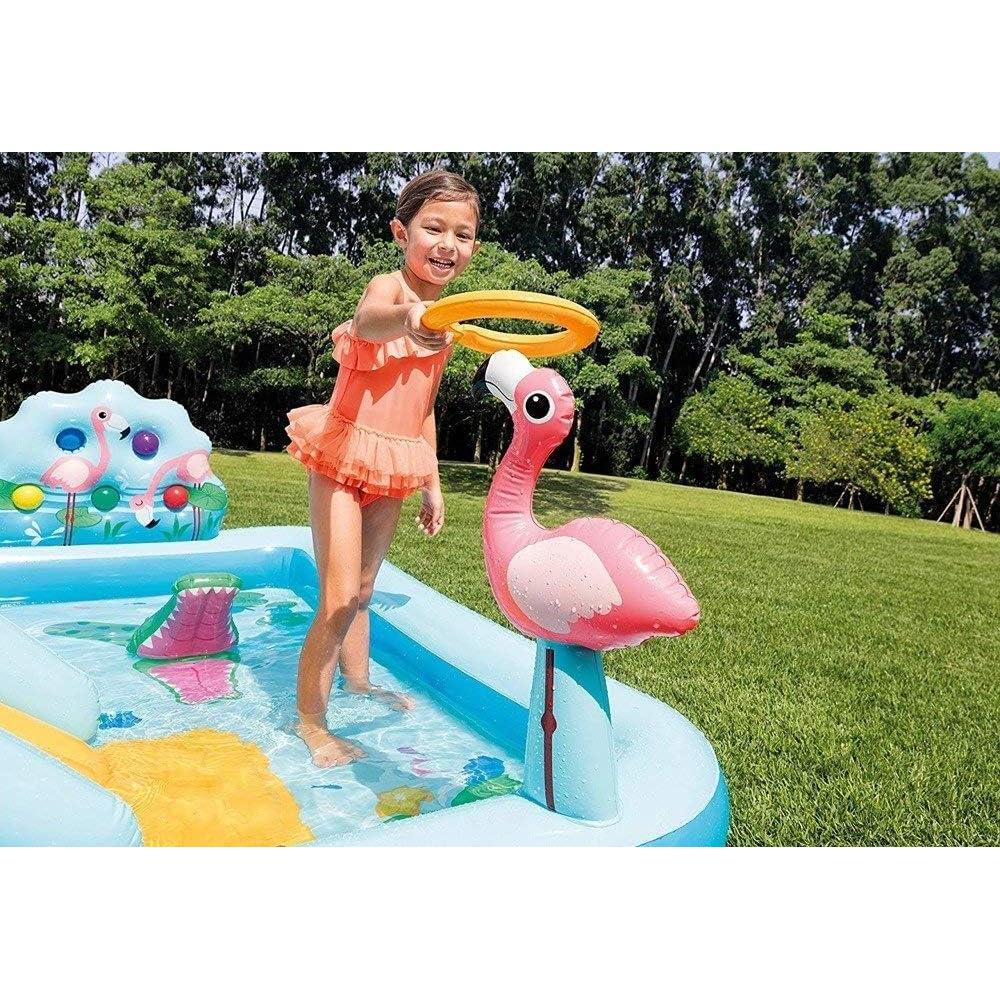 Intex 57161NP Jungle Avontuur water-speelset, 244cm x 198cm x 71cm