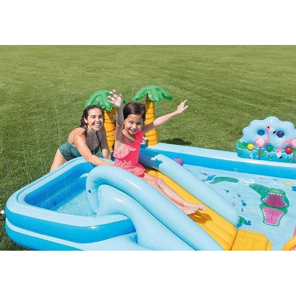 Intex 57161NP Jungle Avontuur Water-speelset, 244cm x 198cm x 71cm