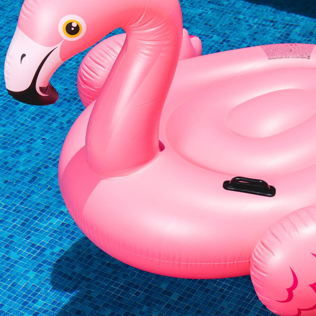 Intex 57558NP Opblaasbare Flamingo Rijdtuint, 147cm x 140cm x 94cm